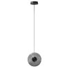 Designerska lampa wisząca ANDORA PENDANT 1 SMOKY Azzardo AZ6883 Szary Dymiony LED Nowoczesna
